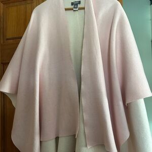 Martha Stewart Soft Pink Poncho/wrap